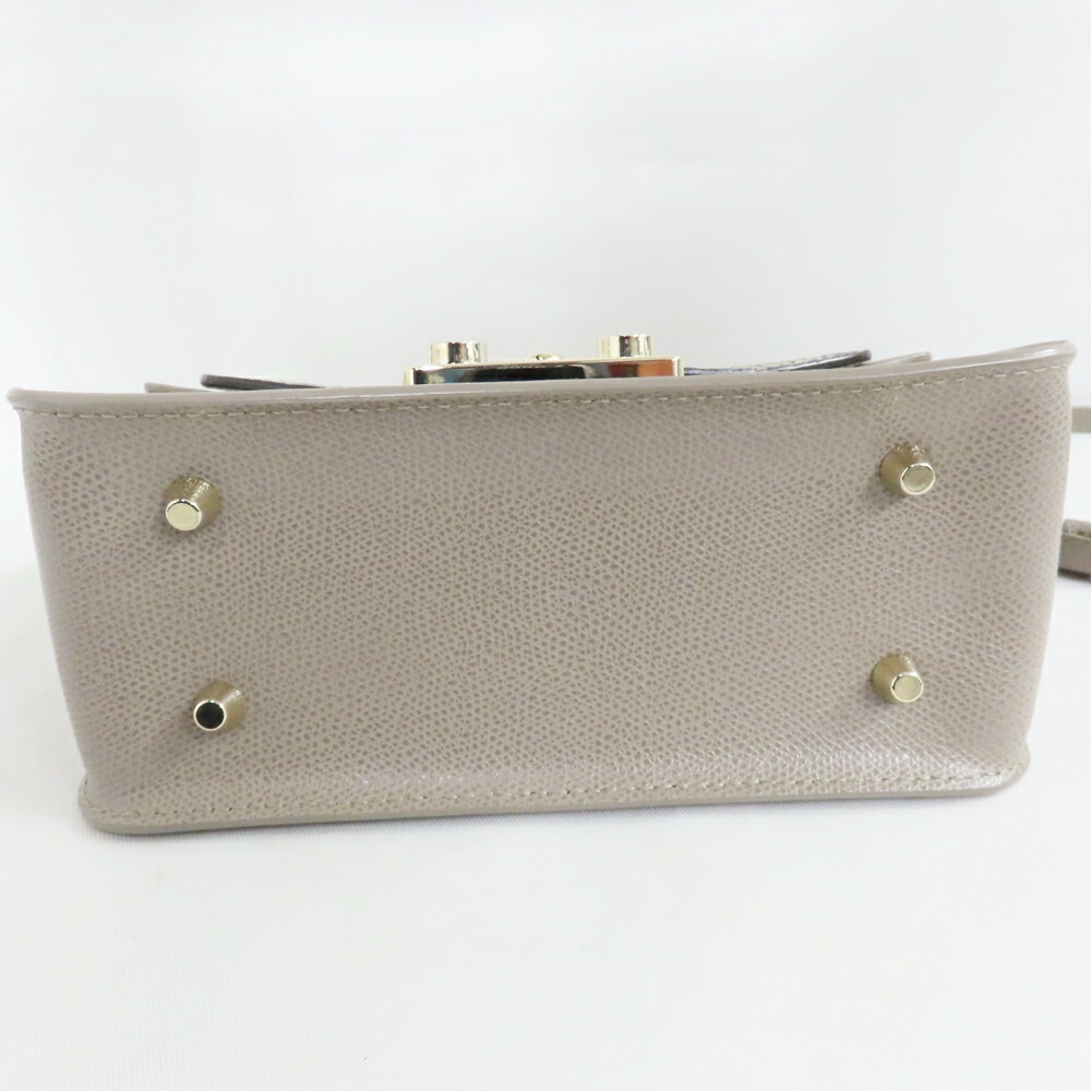 Furla Metropolis Python Pattern Leather Shoulder … - image 6